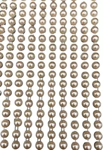 200 Champagne Self Adhesive Pearls 6mm Small Round Pearl Bead Embellishments - Picture 1 of 5