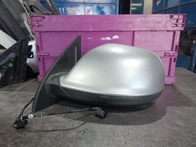 Audi Q7 4L V12 Tdi Specchietti Argento Opaco SX Toter-Winkel 4L1857409AK - Immagine 1 di 4