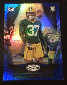 2018 certificado #154 Joshua Jackson Blue Rookie SP #d 22/50! PACKERS - Imagen 1 de 2
