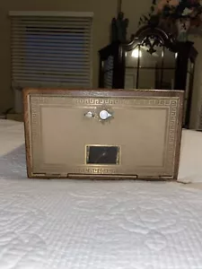 Large Combination Lock Box With Brass Door From USPS - Picture 1 of 11