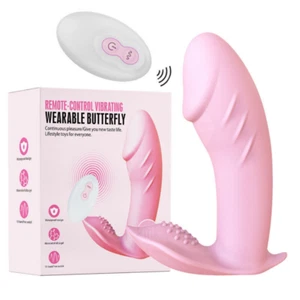 10 Function Vibrating Panties Wireless Remote Control Rechargeable Underwear NEW - Foto 1 di 15