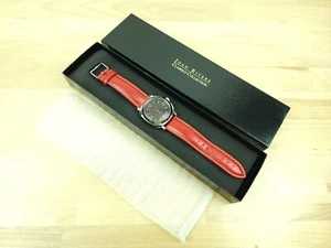 Joan Rivers Classics Collection Watch Red Leather Band With Box - Picture 1 of 15