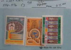 Vietnam Scott 514-516 MH - Picture 1 of 1