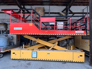 RAR riesiges Arbeitsbühne Hubarbeitsbühne Michaelis MTS30 Hubarbeitsbühne 5mx3m - Bild 1 von 8