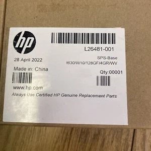 HP Thin Client t630 128GB Flash 4GB RAM Windows 10 L26481-001 - Zdjęcie 1 z 6