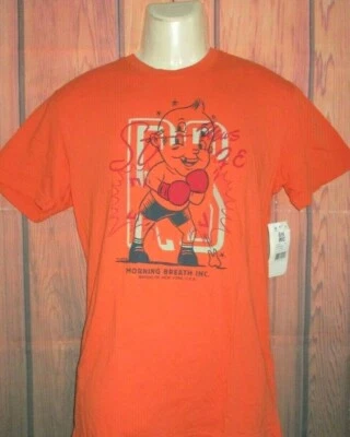MENS ALTAMONT BOXING ORANGE T-SHIRT SIZE M - Image 1 of 2