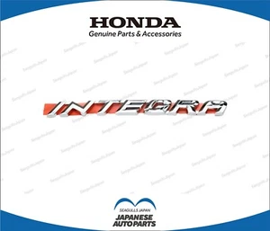HONDA Genuine INTEGRA Emblem Badge DC5 TYPE R 02-06 Rear INTEGRA Acura RSX JDM - Picture 1 of 2