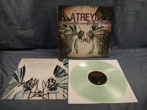 ATREYU-SUICIDE NOTES & BUTTERFLY KISSES    VINYL LP   CLEAR SEA GLASS   PRESS - Picture 1 of 8