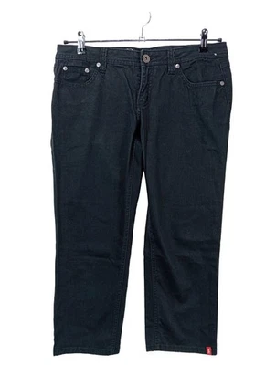 EDC BY ESPRIT Vaquero 7/8 Mujeres Vaquero Talla EU 42 negro look casual - Imagen 1 de 4
