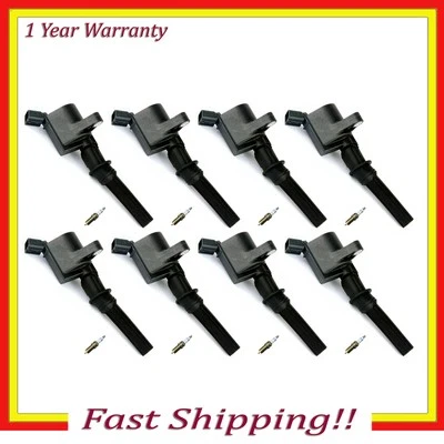 Bobina de encendido FD503 y bujía doble platino Bosch para 03-08 Ford F-150 4,6 L Foto 1 de 4