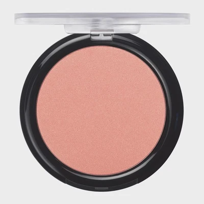 (3)Rimmel Maxi Blush 001 Third Base Shimmery Peachy Pink - Image 1 of 3