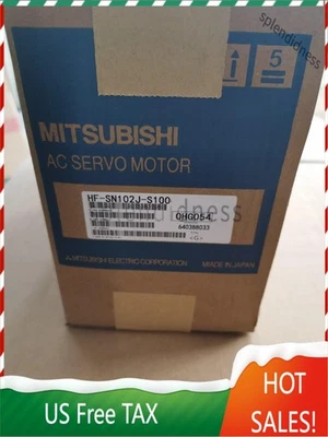 Mitsubishi HF-SN102J-S100 Servo Motor HFSN102JS100 New In Box 1PC ！ - Image 1 of 4