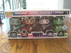 Funko Pop! Rocks Kiss Color Spotlight 4 Pack Funko Shop Exclusive - Bild 1 von 4