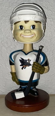 Vintage San Jose Sharks 1st Series 2001 Limited Memory Co Bobble Head RARE - Image 1 of 4