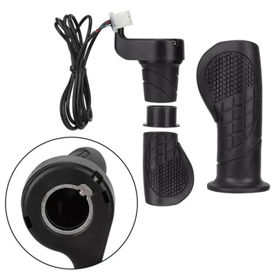 Half Twist Daumengas FT76X für E Bikes 12V 72V Rechtshandsteuerung schwarz - Bild 1 von 4