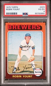1975 Topps #223 Robin Yount RC PSA 4 VG-EX - Picture 1 of 3