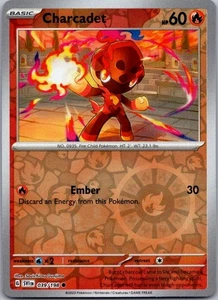 Charcadet Reverse Holo Common SV01: Scarlet & Violet Base Set 039/198 NM - Picture 1 of 2