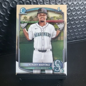 ⚾ 2025 Bowman Chrome – 1st Bowman – Kendry Martínez – Seattle Mariners – PRC - Picture 1 of 3