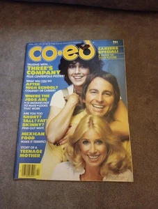 Co Ed Vintage Teen Magazine April 1978 W/ Three's CompanyPoster Centerfold - Bild 1 von 7