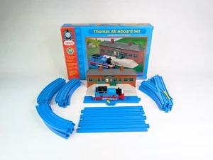 TOMY Thomas All Aboard Set Motorized Railway Set With Box COMPLETE & WORKS! - Picture 1 of 14