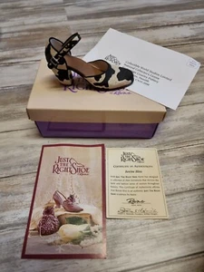 Just The Right Shoe "Bovine Bliss" Raine 1999 Boxed Willitts Designs JTRS 25036 - Bild 1 von 8