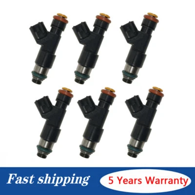 Inyector de combustible 307775020 6 piezas para Volvo 2010-16 XC60 y 2009-13 XC70 3,0 L L L6 Turbo Foto 1 de 4