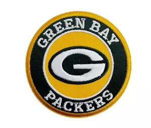 Green Bay Packers NFL Football Team logo da stirare toppa patch - Foto 1 di 3