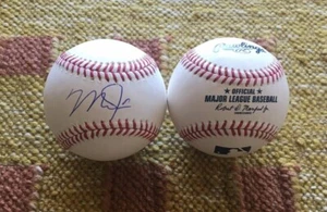 Mike Trout Signed Autograph OMLB Official Major League Baseball Angels RARE - Picture 1 of 3
