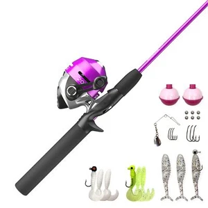Zebco 202 Spincast Reel and Fishing Rod Combo, 5-Foot 6-Inch 2-Piece Fishing ... - Picture 1 of 10
