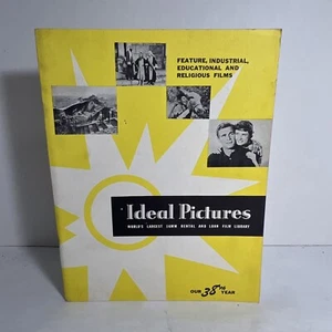1957 IDEAL PICTURES 16mm Movie Film RKO & ALLIED Catalog Motion Picture Book - Bild 1 von 13