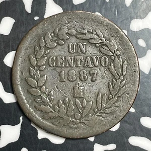 1887-Mo Mexico 1 Centavo Lot#T2688 - Picture 1 of 2