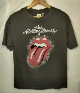 ROLLING STONES H&M Camiseta Concierto Talla L MUJER LENGUA NEGRA LOGOTIPO PAVO - Imagen 1 de 4