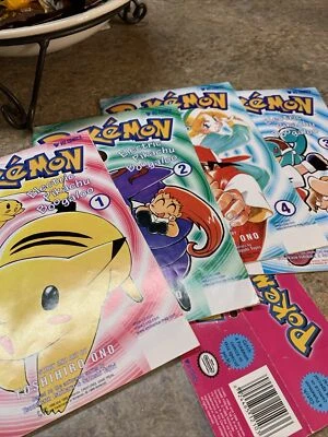 4 Pokemon Electric Pikachu Boogaloo 1, 2 , 3,4 VIZ Comics 1999 - Image 1 of 4