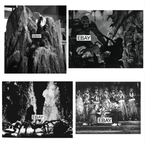 1933 KING KONG MOVIE PHOTOS LOT #1 (4) SPIDER WILLIS O'BRIEN FAMOUS MONSTERS - Picture 1 of 1