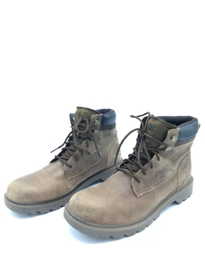 CAT BRIDGEPORT Botas De Cuero Marrones Para Hombres T.46 US.13 UK.12 - Imagen 1 de 4