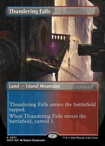 MTG - THUNDERING FALLS - MURDERS AT KARLOV MANOR - MAGIC -EN - Bild 1 von 1