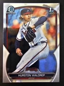 2023 Bowman Draft Chrome Hurston Waldrep #BDC-114 - Picture 1 of 2