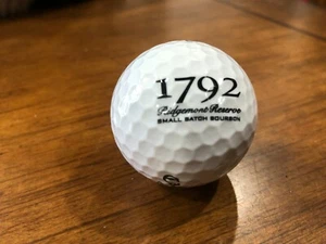 Big Bertha Diablo Golf Ball with 1792 Ridgemont Reserve Bourbon Whisky Logo - Picture 1 of 5