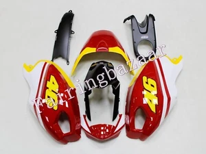Fit for Ducati Monster 696 796 1100 Red White Yellow ABS Injection Fairing Kit - Foto 1 di 8
