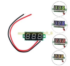 1PCS 0.28 inch Two Wire LCD Mini Digital DC Voltmeter Gauge Voltage Detector - Picture 1 of 22