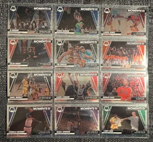 2021-22 Panini Mosaic Basketball Moments in Time Complete Your Set You Pick Card - Picture 1 of 21