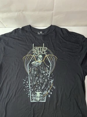Camisa manga hombre Lamb Of God banda 3XL Foto 1 de 4