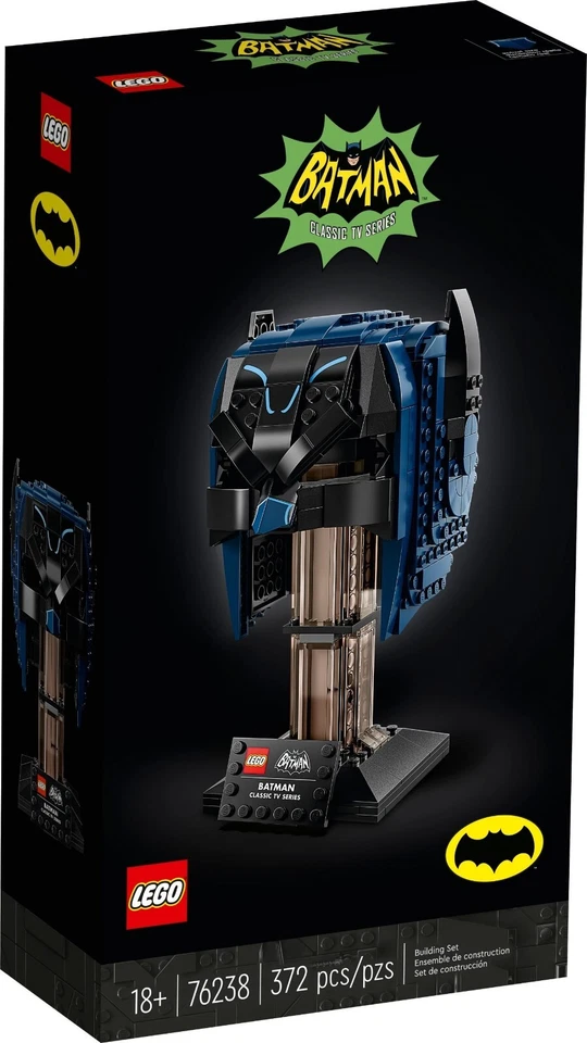 LEGO® 76238 DC Batman Masque Buste Casque Du Classique TV NEUF & OVP - Photo 1/3