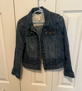 Crewcuts Jean Jacket Girls Size 8 - Picture 1 of 3