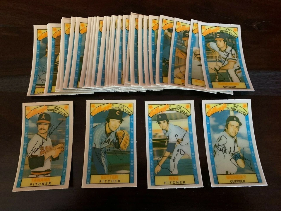 1979 KELLOGG'S 3-D SUPER STARS - PICK ANY - UPDATED 07/11/24 - Image 1 of 1