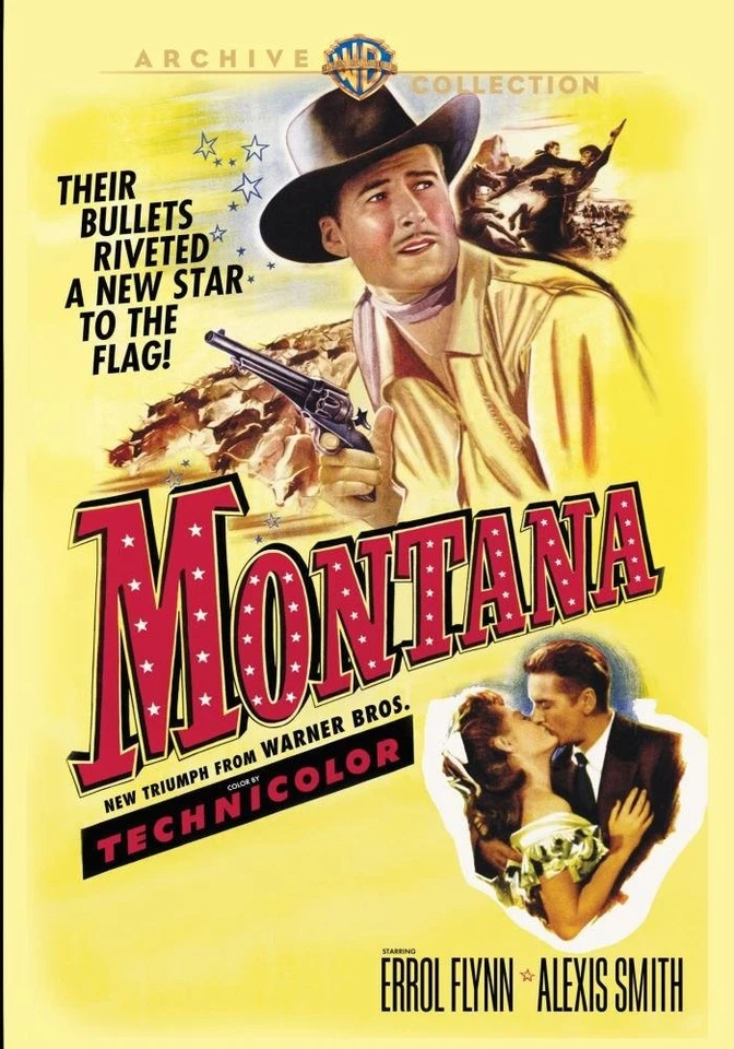 Montana (DVD) Errol Flynn Alexis Smith S.Z. “Cuddles” Sakall (US IMPORT) - Image 1 of 1
