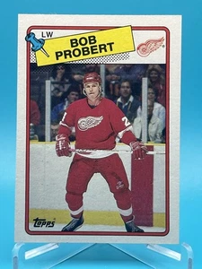 1988-89 Topps Bob Probert #181 Rookie RC - Picture 1 of 2