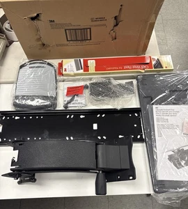 3M Sit/Stand Easy Adjust Keyboard Tray with Adjustable Keyboard complete  w Arm - Afbeelding 1 van 8