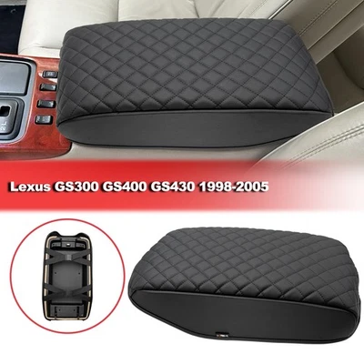 Крышка подлокотника центральная консоль крышка подушечка черная для Lexus GS300 GS400 GS430 1998-2005 - Изображение 1 из 4