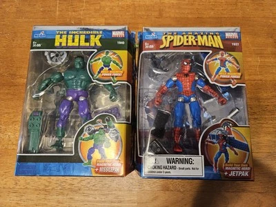 Mega Bloks Magnetic Spider-Man 2006 #1937 y Hulk #1940 nuevo/sellado  Foto 1 de 3